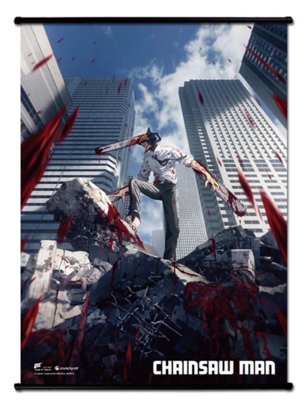 CHAINSAW MAN - CHAINSAW MAN KEY VISUAL WALL SCROLL